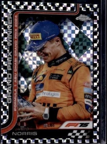 Lando Norris [Checker Flag Refractor] #116
