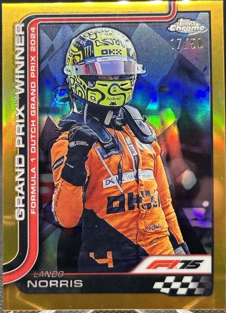Lando Norris [Gold Refractor] #107