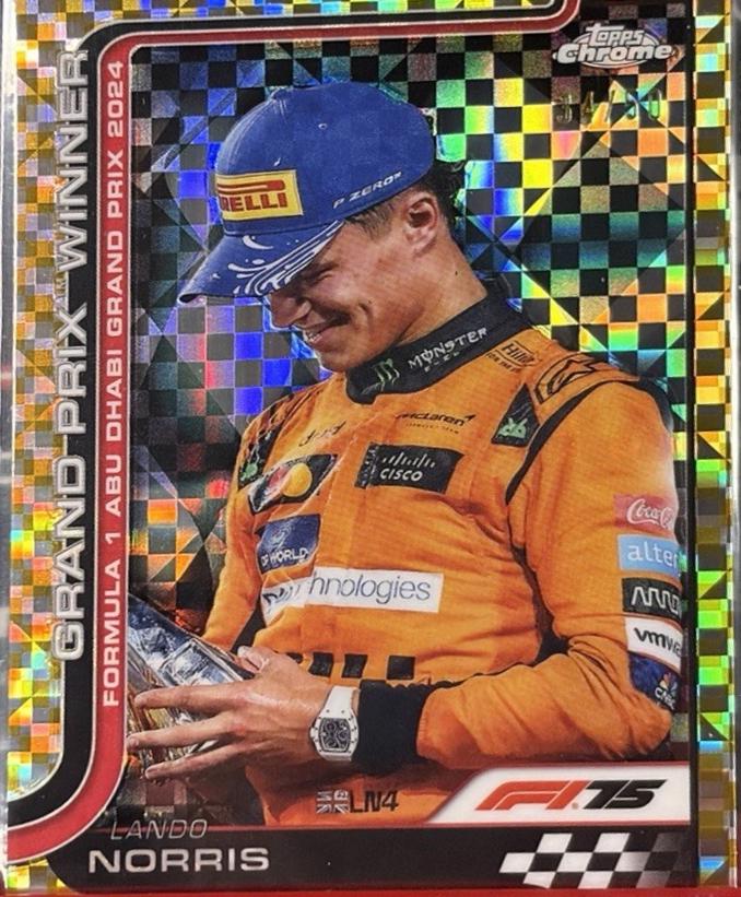 Lando Norris [Gold Refractor] #116