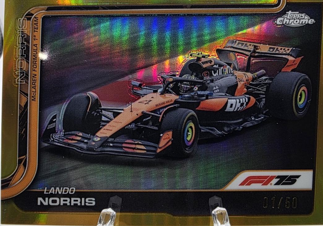 Lando Norris [Gold Refractor] #77