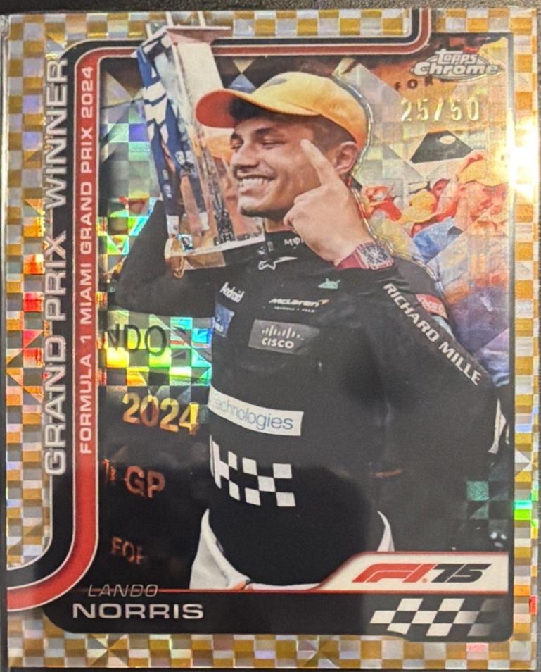 Lando Norris [Gold Refractor] #98