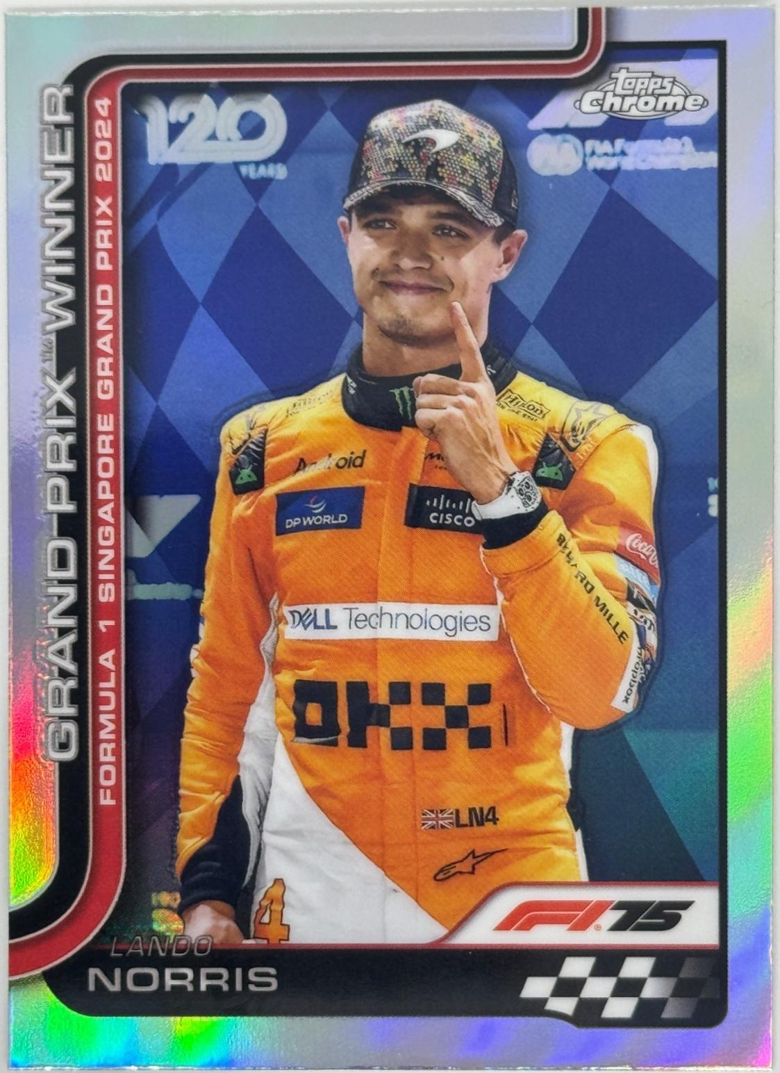 Lando Norris [Refractor] #110