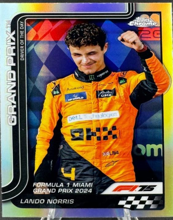 Lando Norris [Refractor] #127