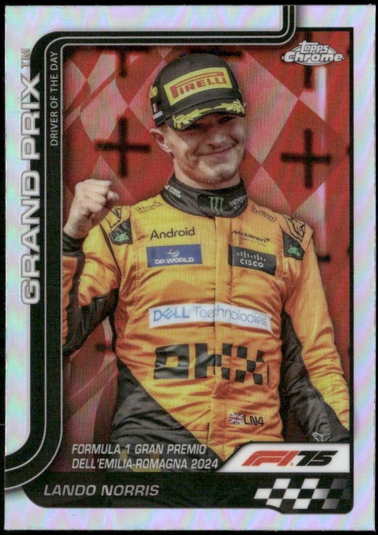 Lando Norris [Refractor] #128