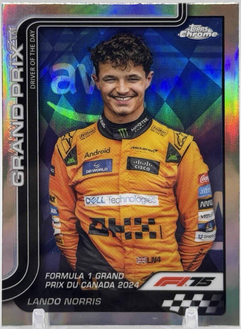 Lando Norris [Refractor] #130