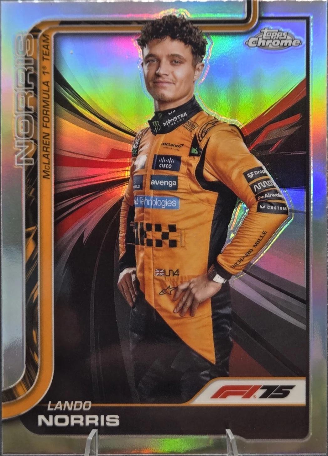 Lando Norris [Refractor] #5