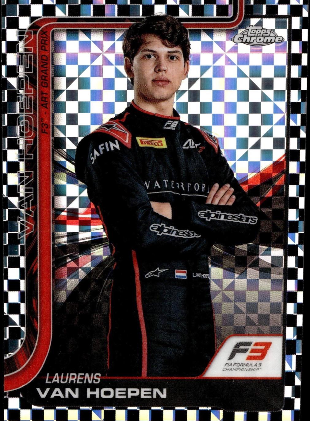 Laurens van Hoepen [Checker Flag Refractor] #63