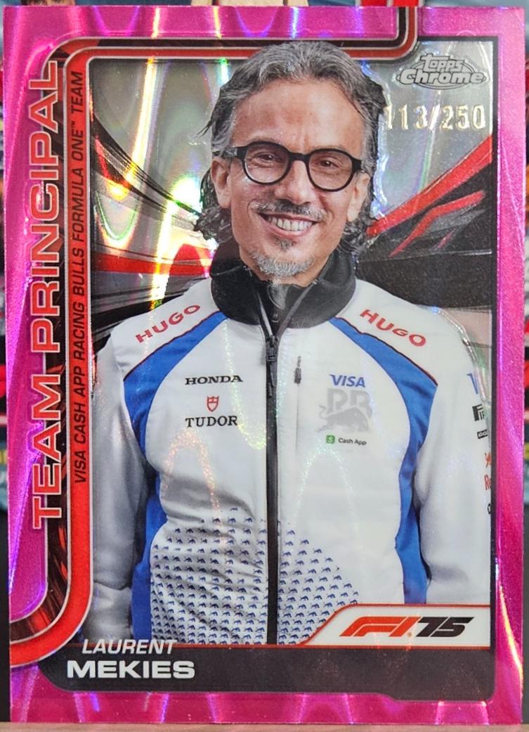 Laurent Mekies [Pink Refractor] #197