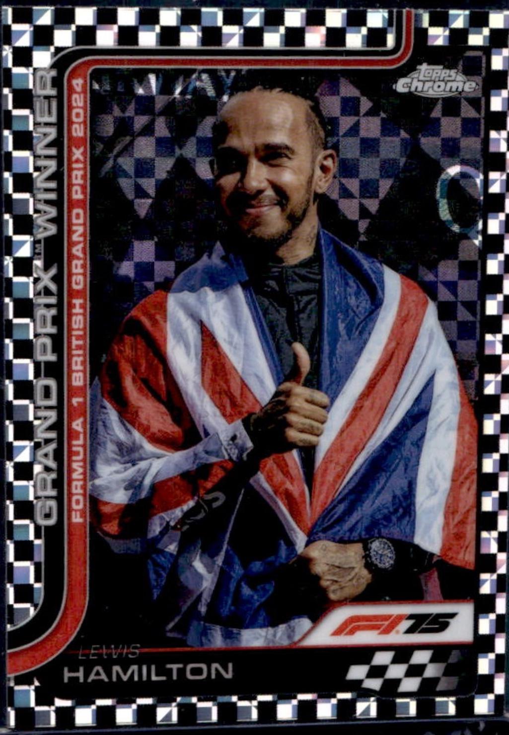 Lewis Hamilton [Checker Flag Refractor] #104