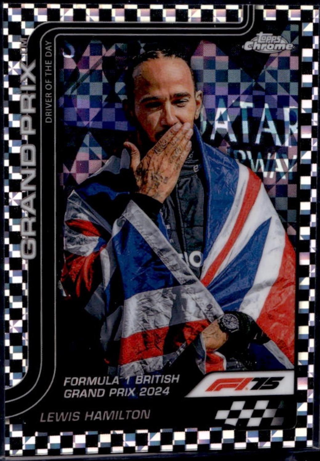 Lewis Hamilton [Checker Flag Refractor] #133