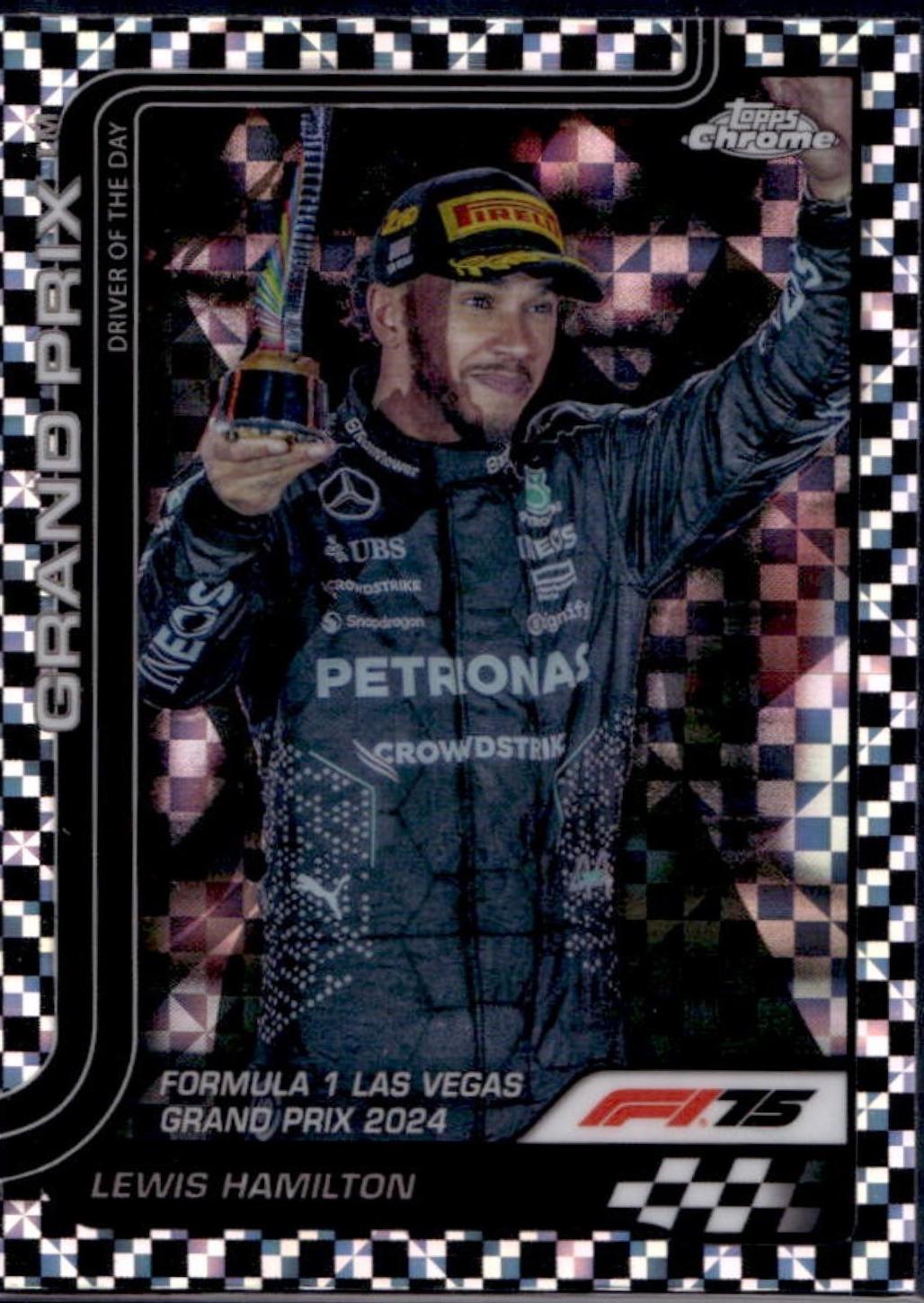 Lewis Hamilton [Checker Flag Refractor] #143