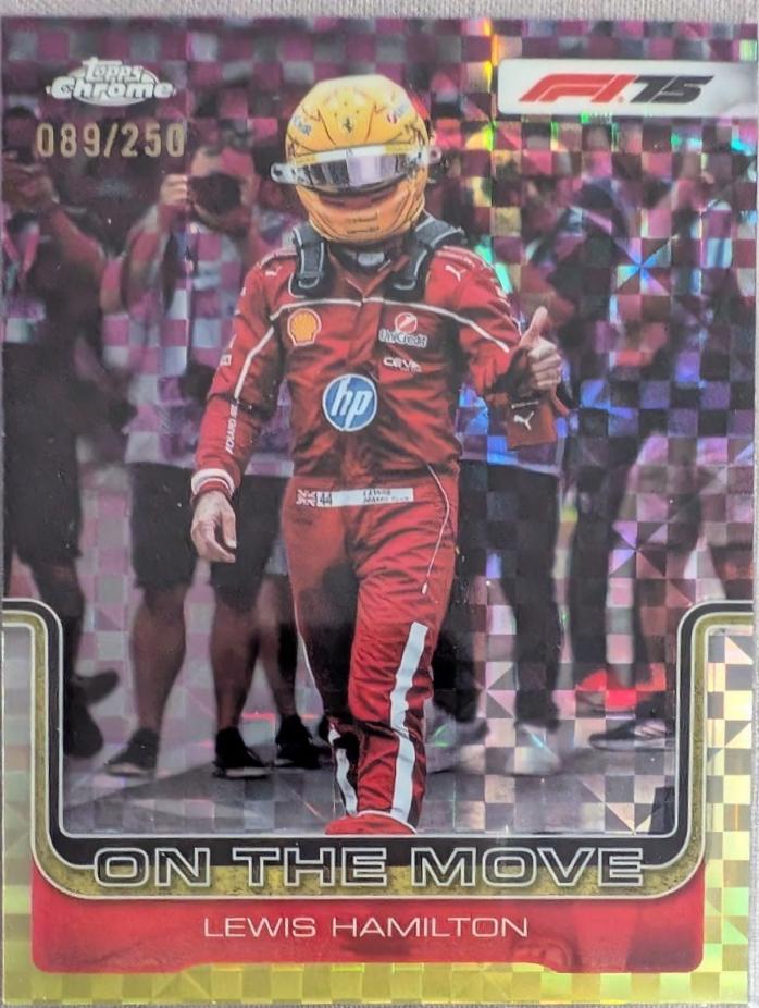 Lewis Hamilton [Checker Flag Refractor] #191