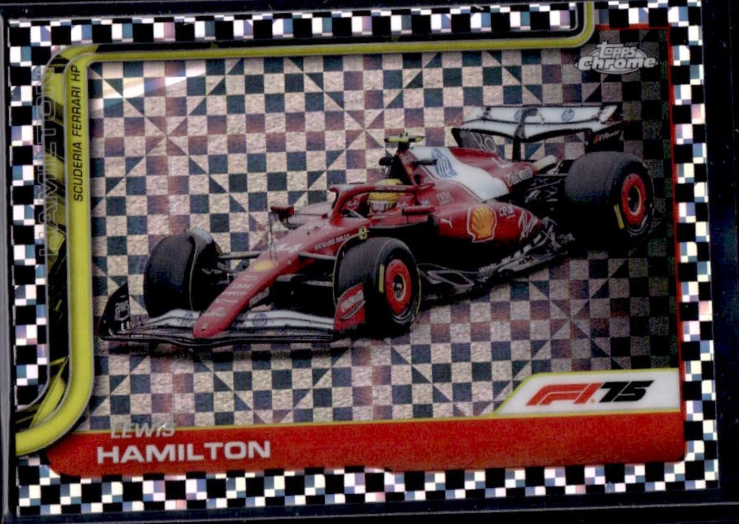 Lewis Hamilton [Checker Flag Refractor] #76