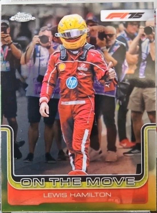 Lewis Hamilton [Gold Refractor] #191