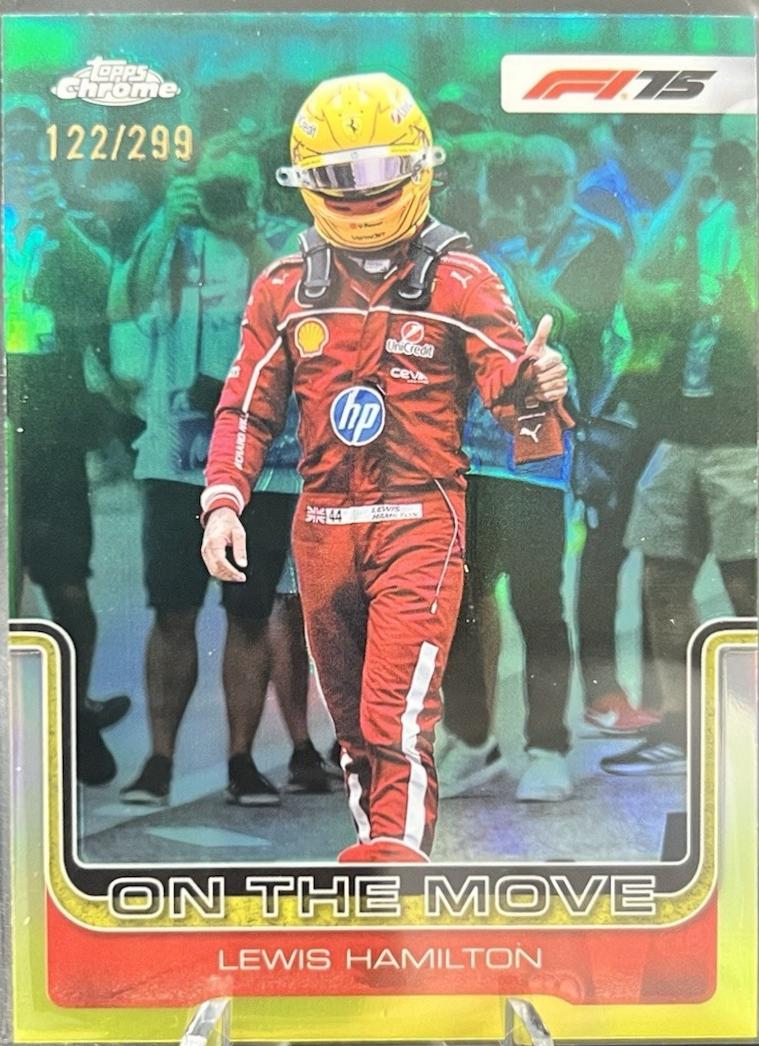 Lewis Hamilton [Green Refractor] #191