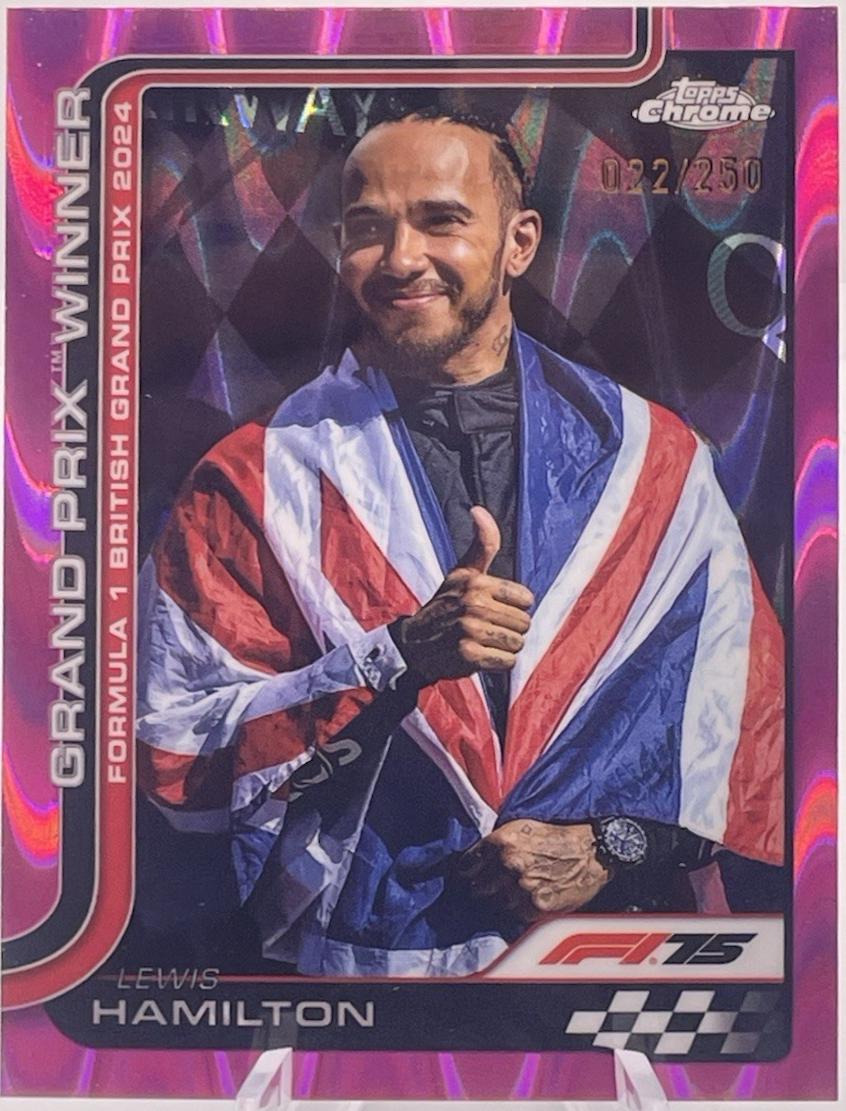 Lewis Hamilton [Pink Refractor] #104
