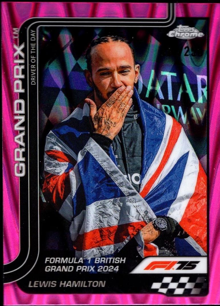 Lewis Hamilton [Pink Refractor] #133
