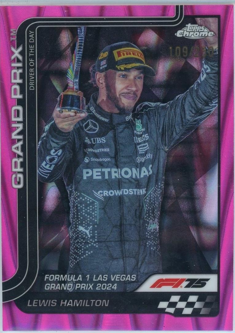 Lewis Hamilton [Pink Refractor] #143