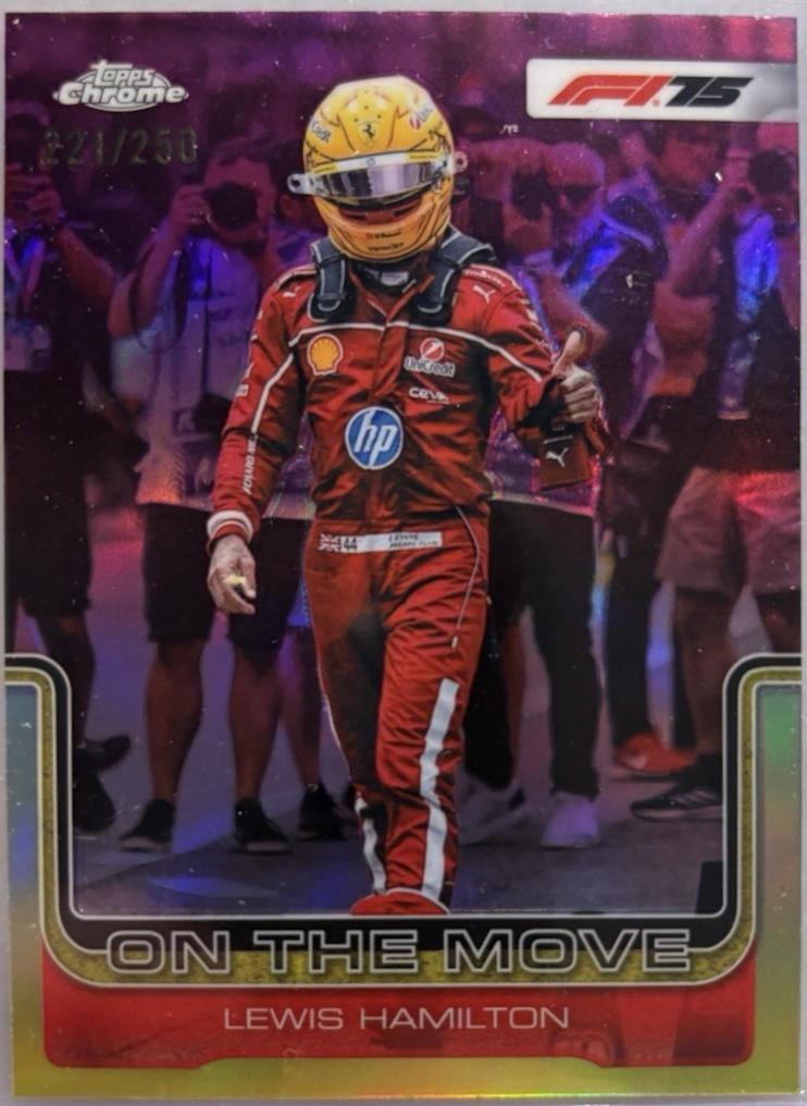 Lewis Hamilton [Pink Refractor] #191