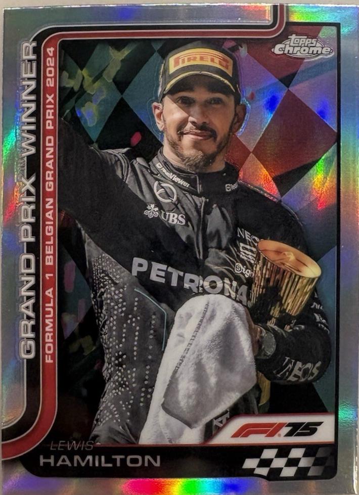 Lewis Hamilton [Refractor] #106