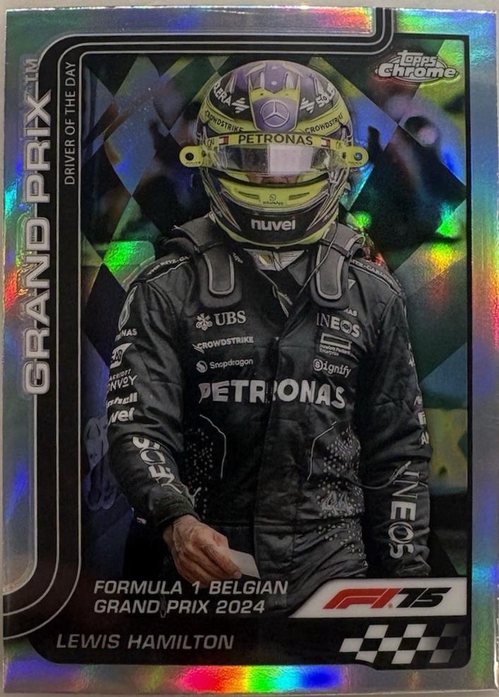 Lewis Hamilton [Refractor] #135
