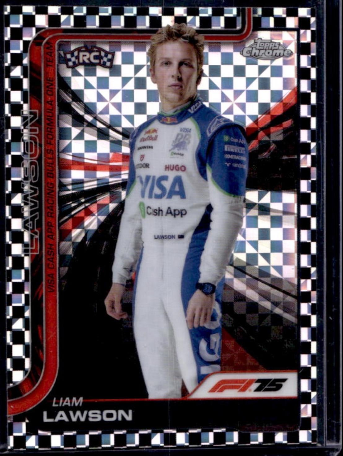 Liam Lawson [Checker Flag Refractor] #11