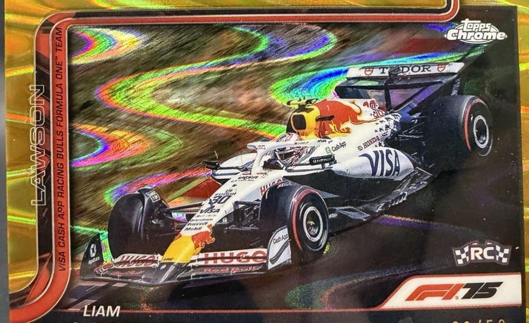 Liam Lawson [Gold RayWave Refractor] #83