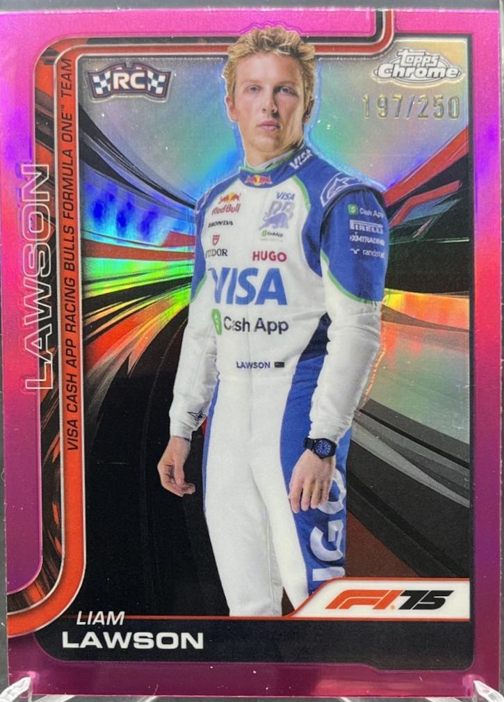 Liam Lawson [Pink Refractor] #11