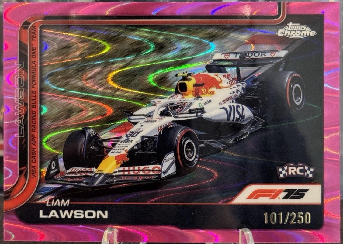 Liam Lawson [Pink Refractor] #83
