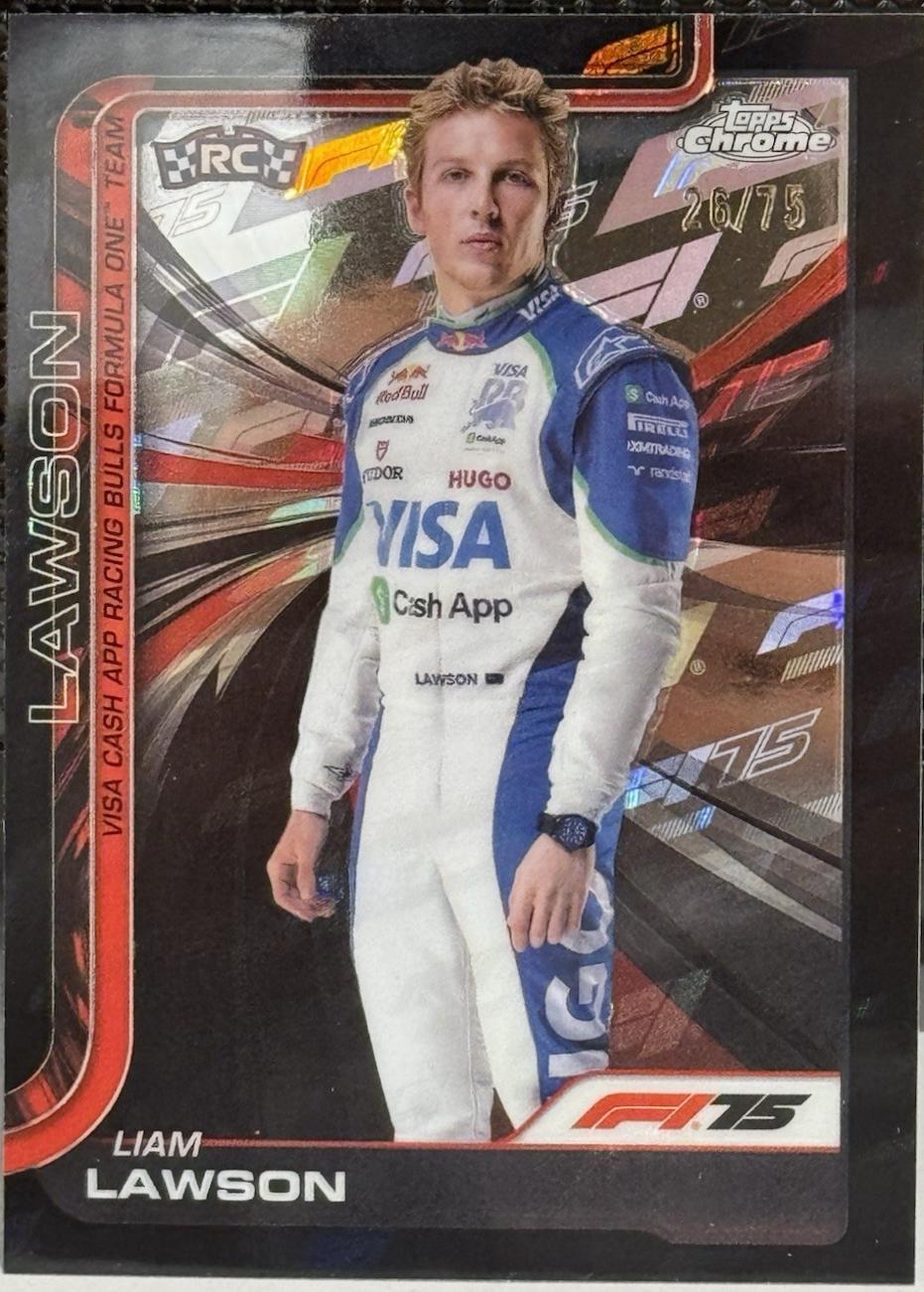 Liam Lawson [Refractor] #11