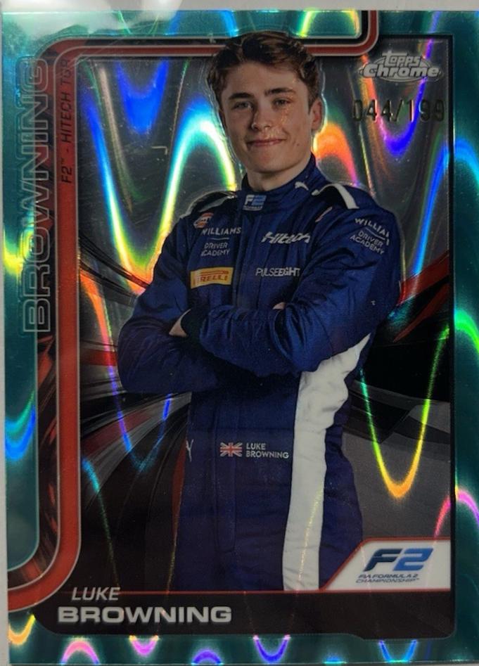 Luke Browning [Aqua Raywave Refractor] #28