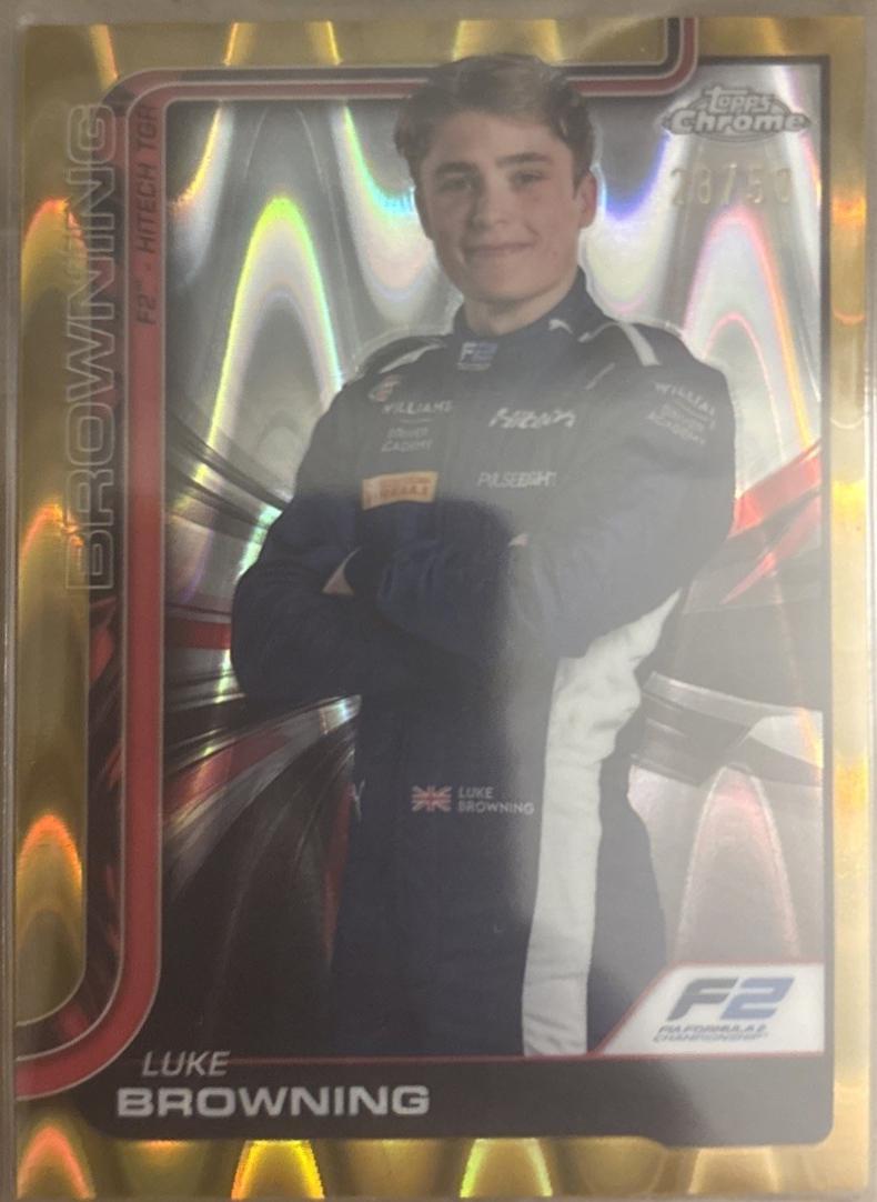 Luke Browning [Gold RayWave Refractor] #28