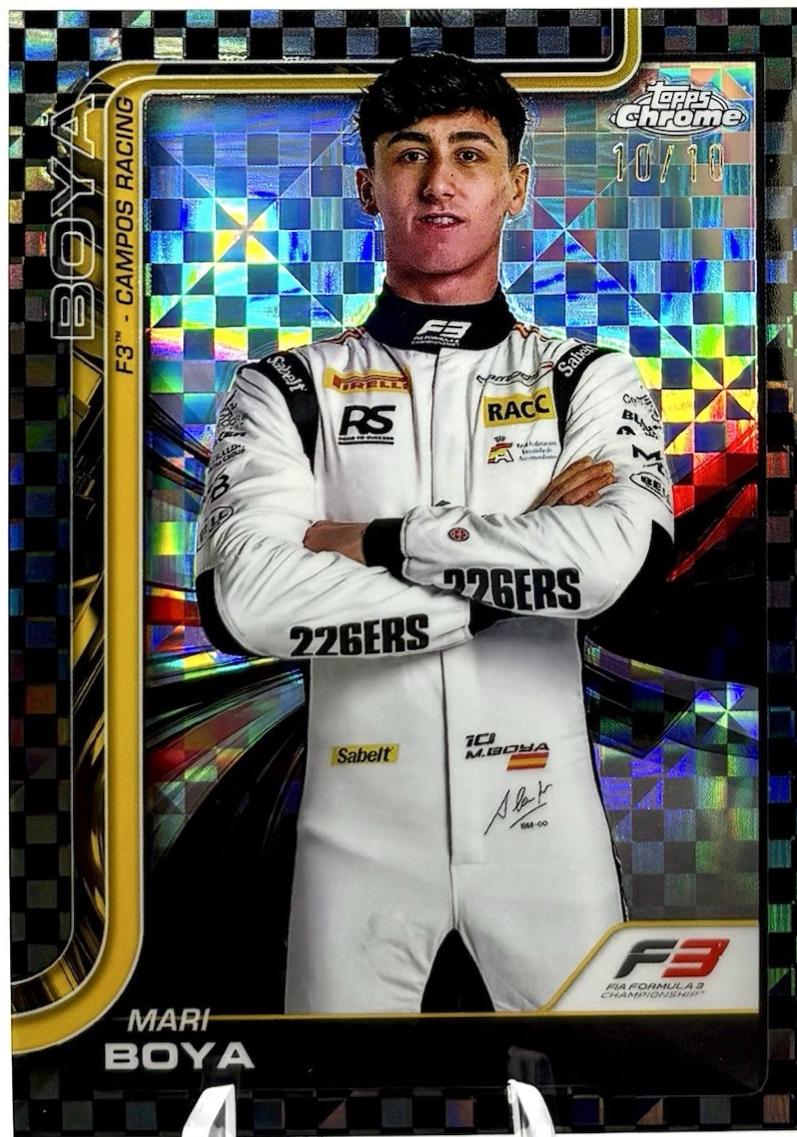 Mari Boya [Black Checker Flag Refractor] #54