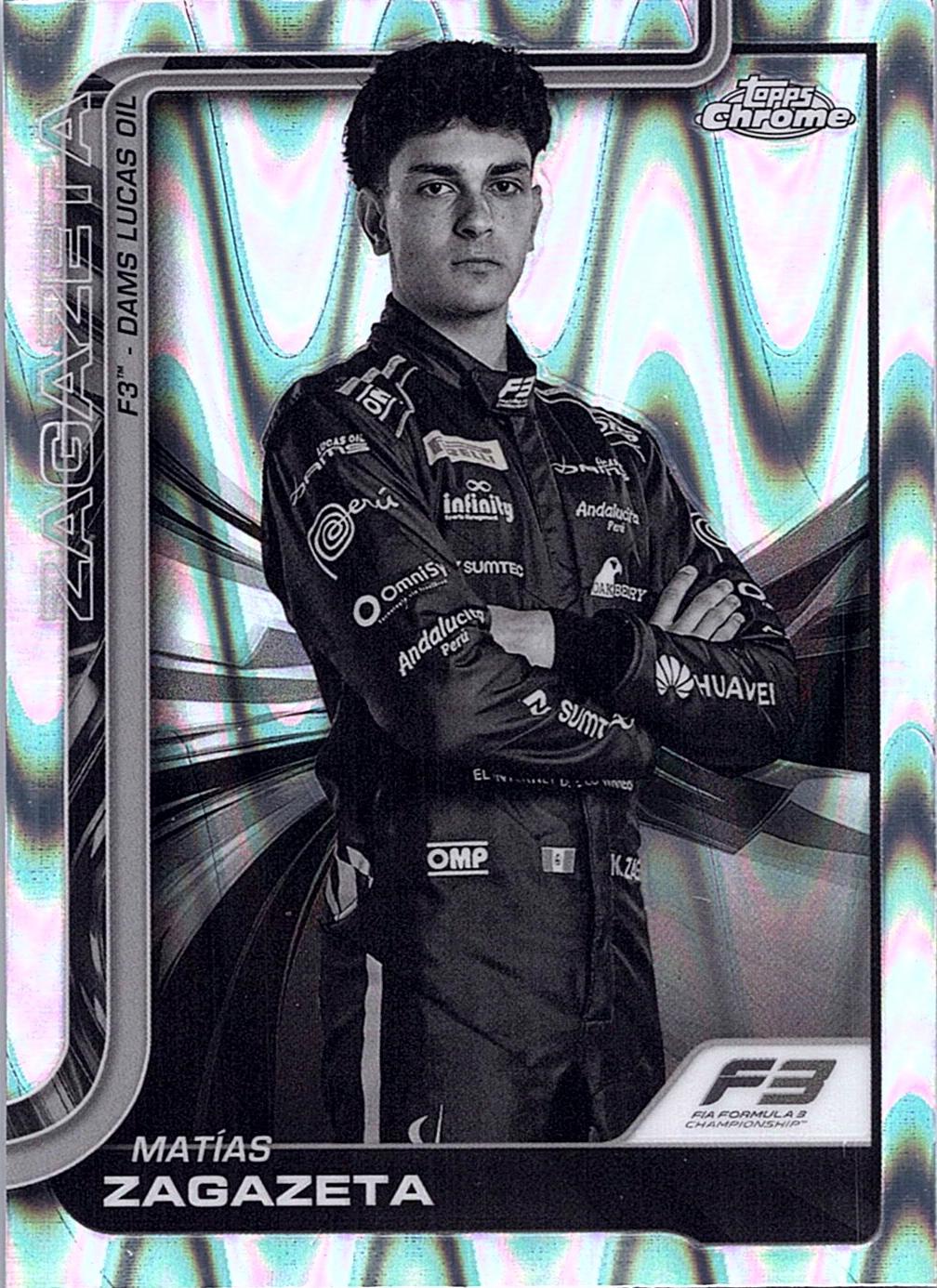 Matias Zagazeta [Black White RayWave Refractor] #70