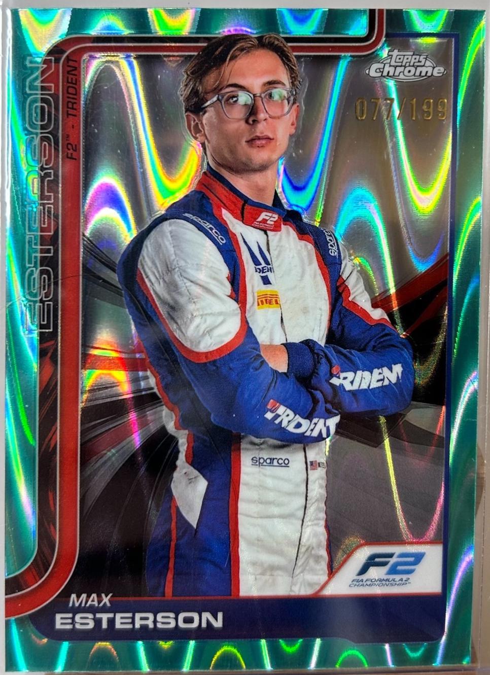 Max Esterson [Aqua Raywave Refractor] #39