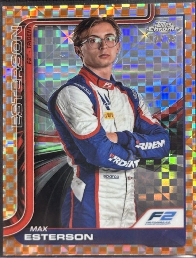 Max Esterson [Orange Checker Flag Refractor] #39