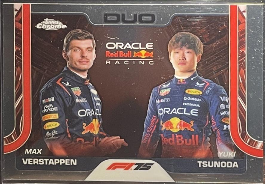 Max Verstappen / Yuki Tsunoda [Red Refractor] #164