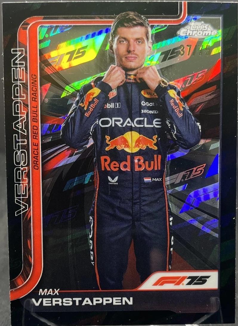 Max Verstappen [75th Anniversary Refractor] #1