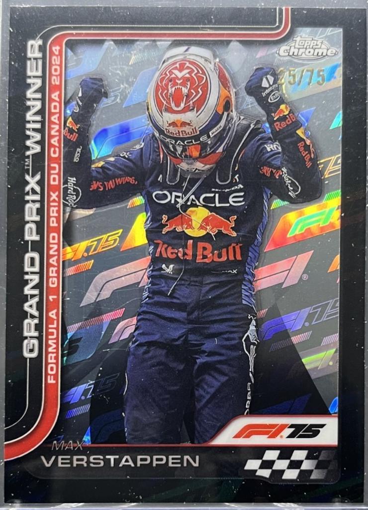 Max Verstappen [75th Anniversary Refractor] #101