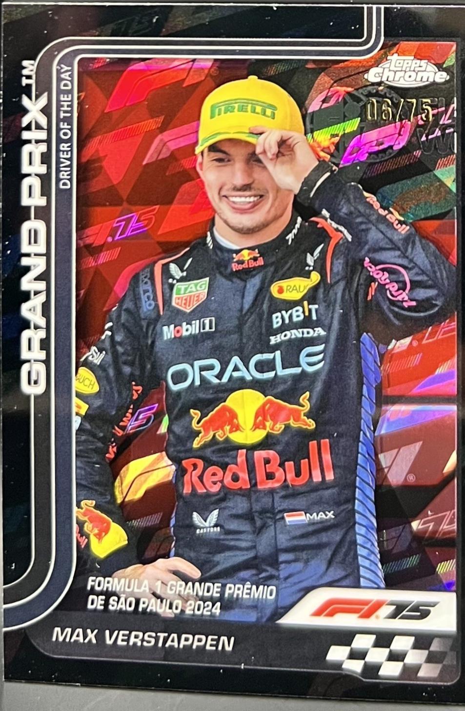 Max Verstappen [75th Anniversary Refractor] #142