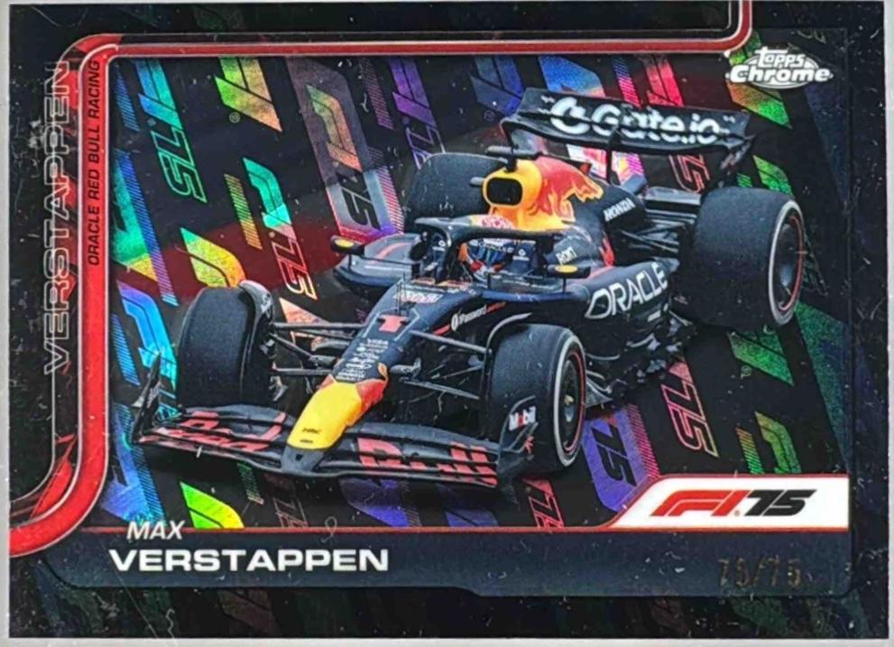 Max Verstappen [75th Anniversary Refractor] #73