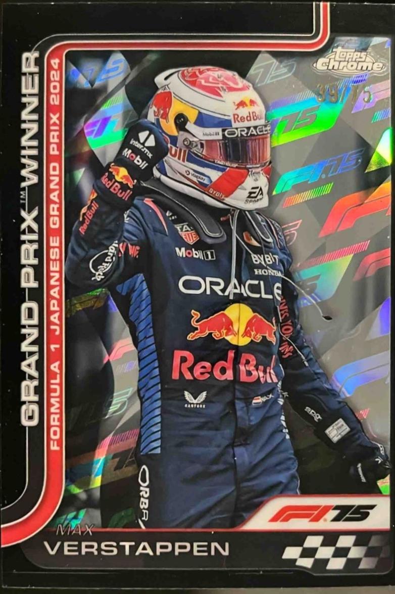Max Verstappen [75th Anniversary Refractor] #96