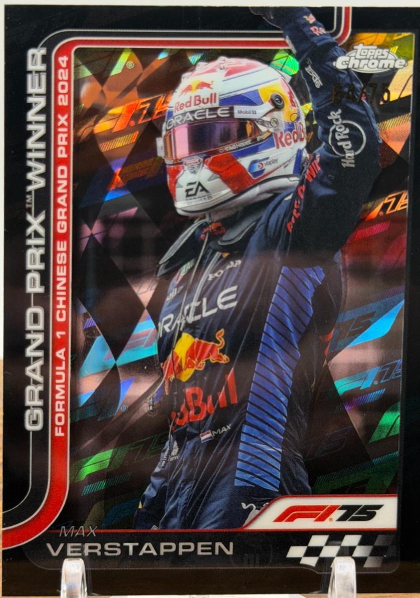 Max Verstappen [75th Anniversary Refractor] #97