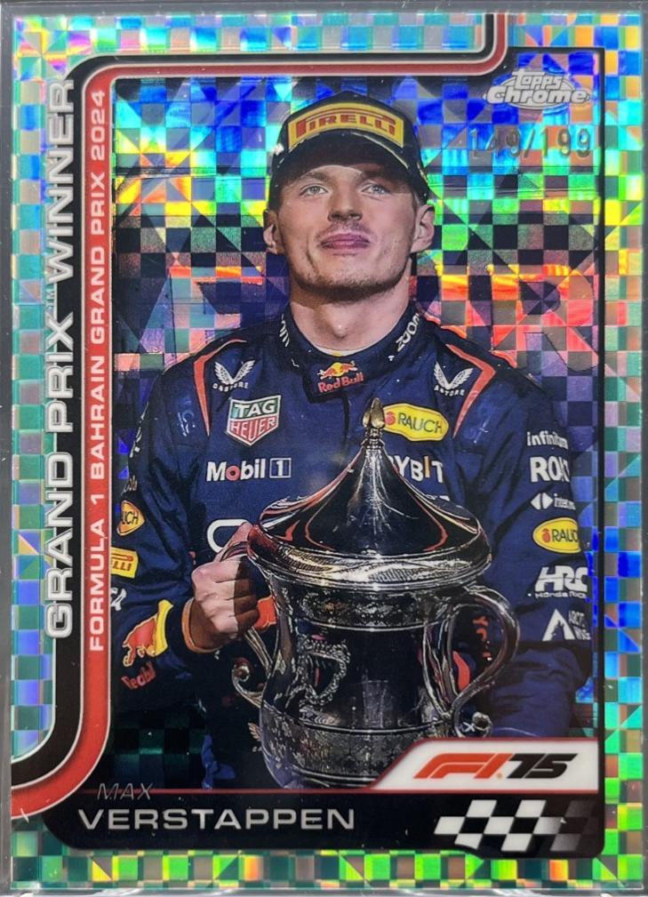 Max Verstappen [Aqua Raywave Refractor] #93
