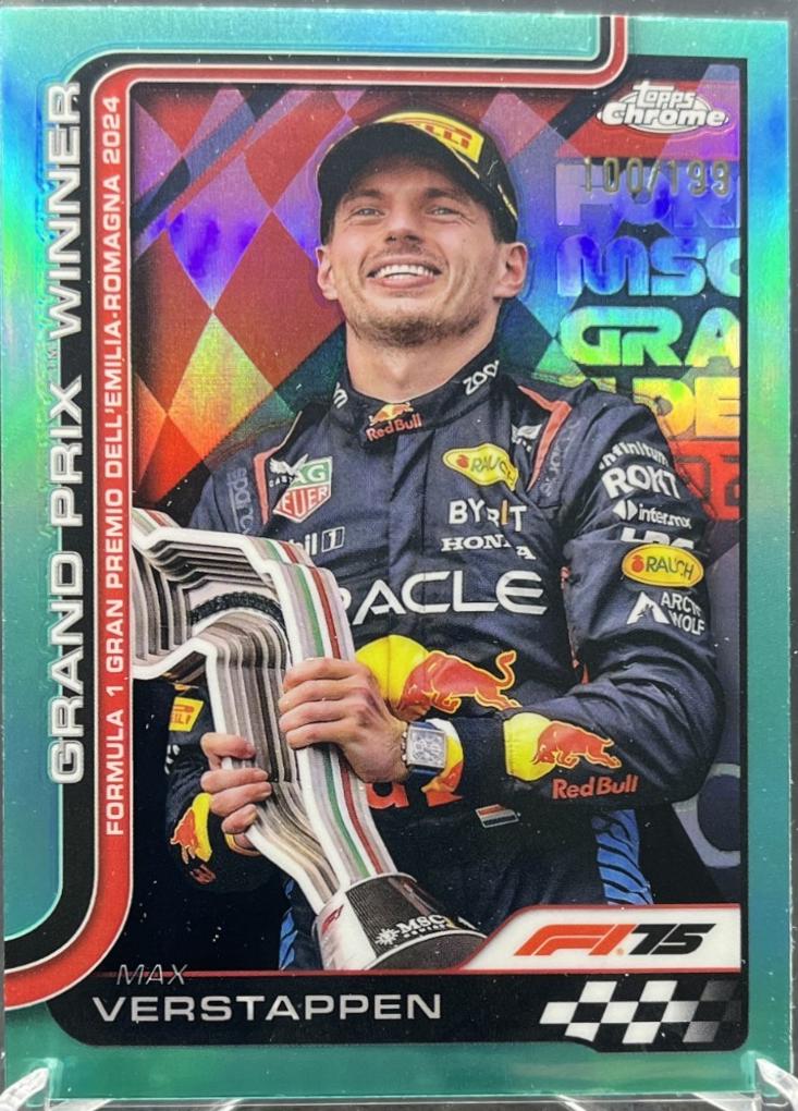 Max Verstappen [Aqua Raywave Refractor] #99