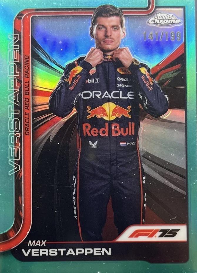 Max Verstappen [Aqua Refractor] #1