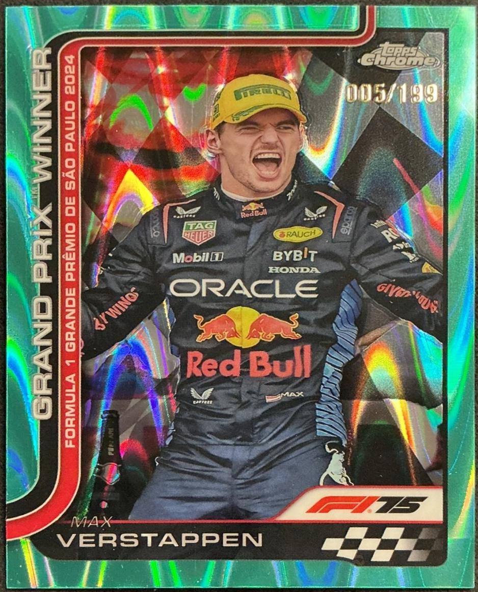 Max Verstappen [Aqua Refractor] #113