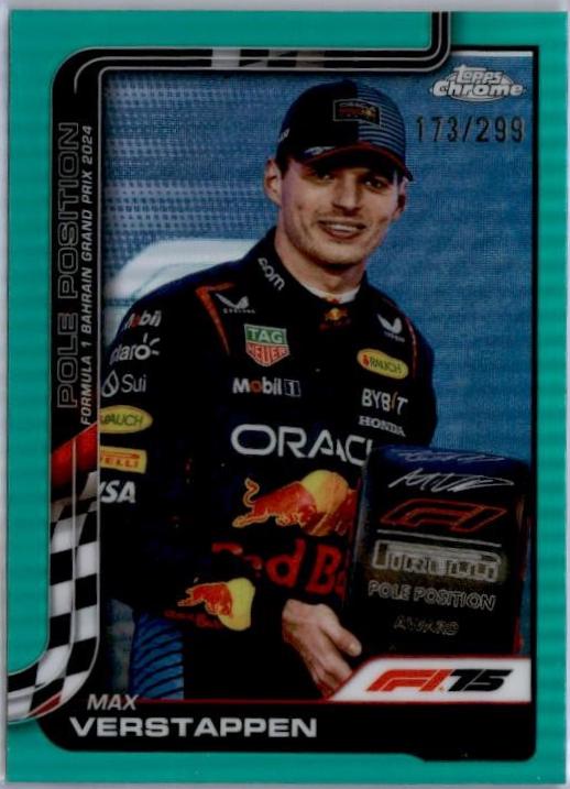 Max Verstappen [Aqua Refractor] #117