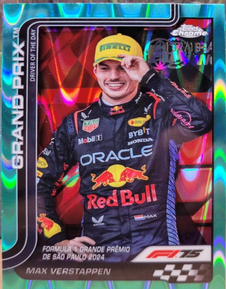 Max Verstappen [Aqua Refractor] #142