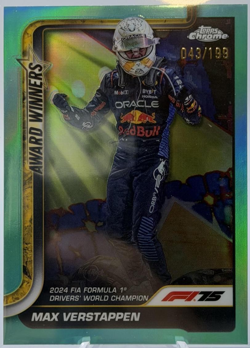 Max Verstappen [Aqua Refractor] #148
